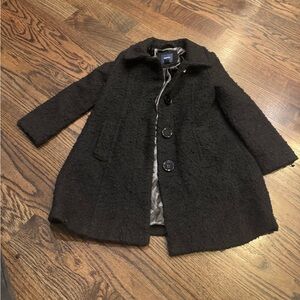 GAP Kids Black Pea Coat